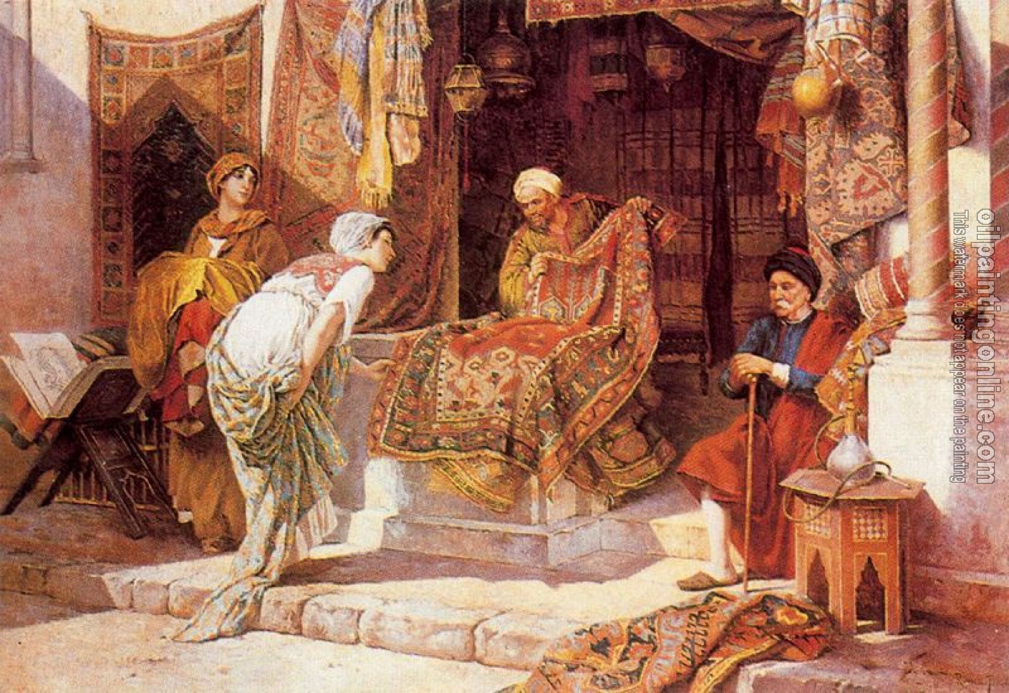 Francesco Ballesio - The Carpet Merchant